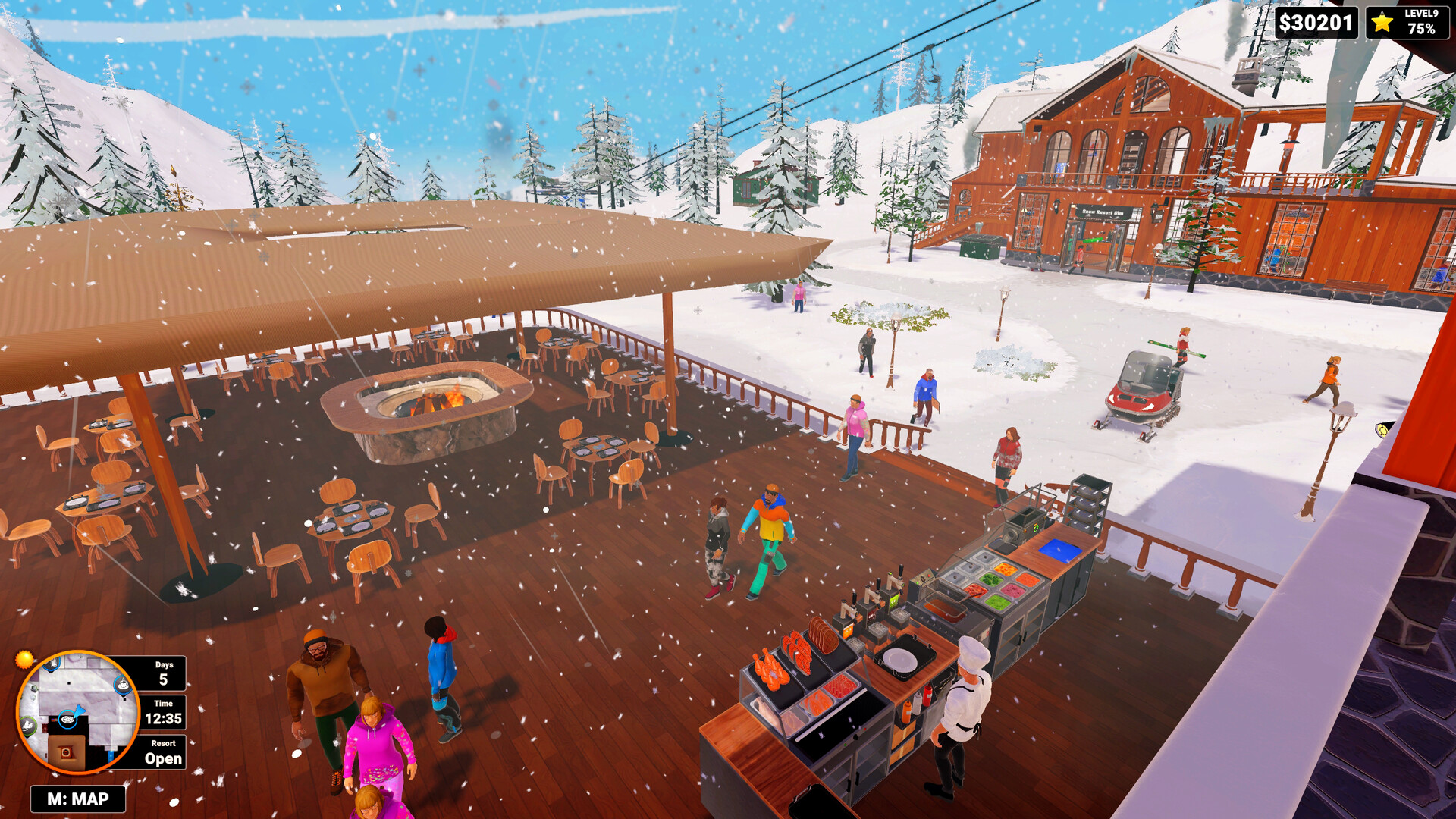 雪地度假村模拟器/Snow Resort Simulator