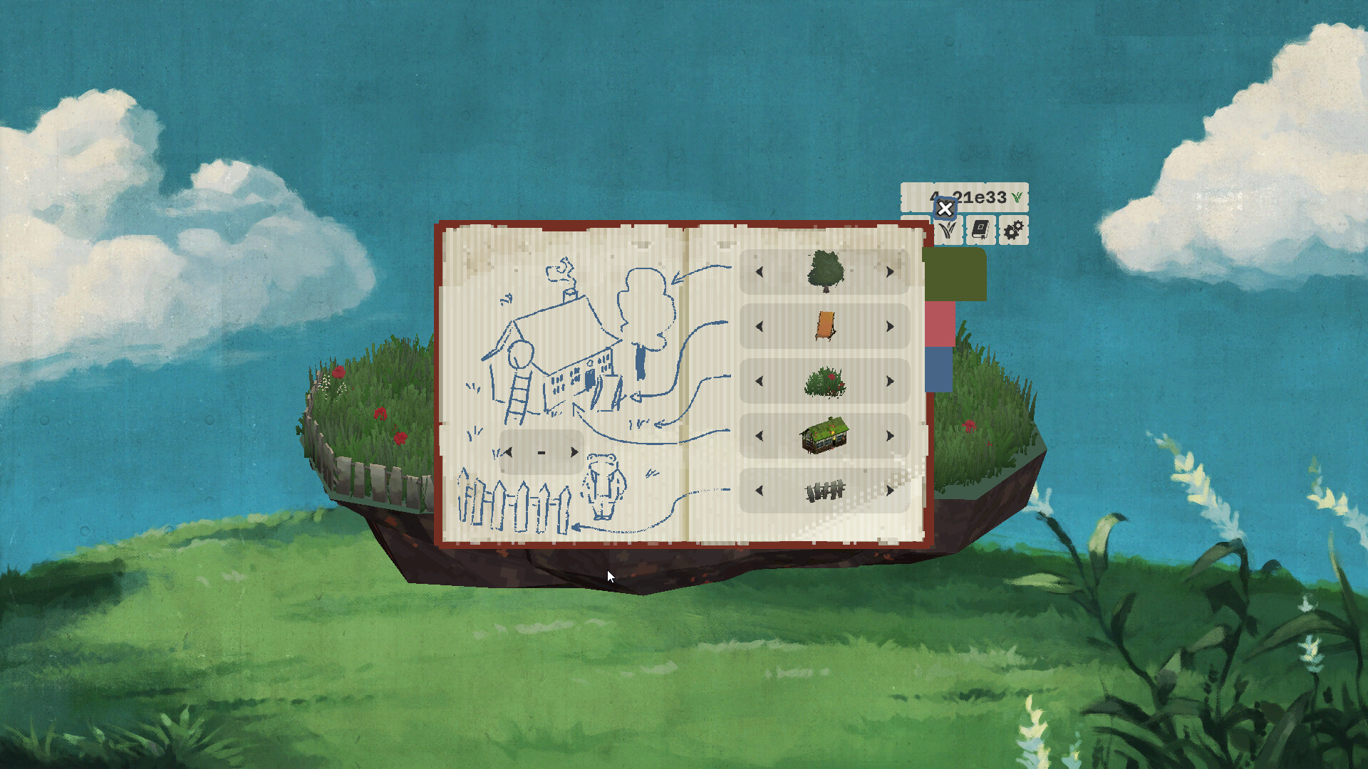 青蛙的空之绿洲/罗普卡的放置岛屿/Ropuka’s Idle Island