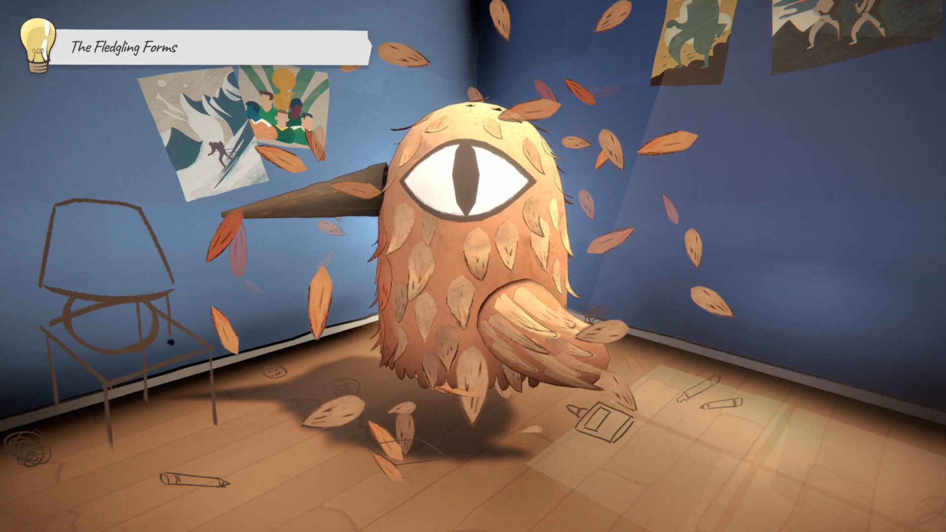 我变成鸟的那一天|the day i became a bird|build. 22882990|官方中文|支持手柄|容量4. 33g插图2咸鱼单机官网 截图 #1