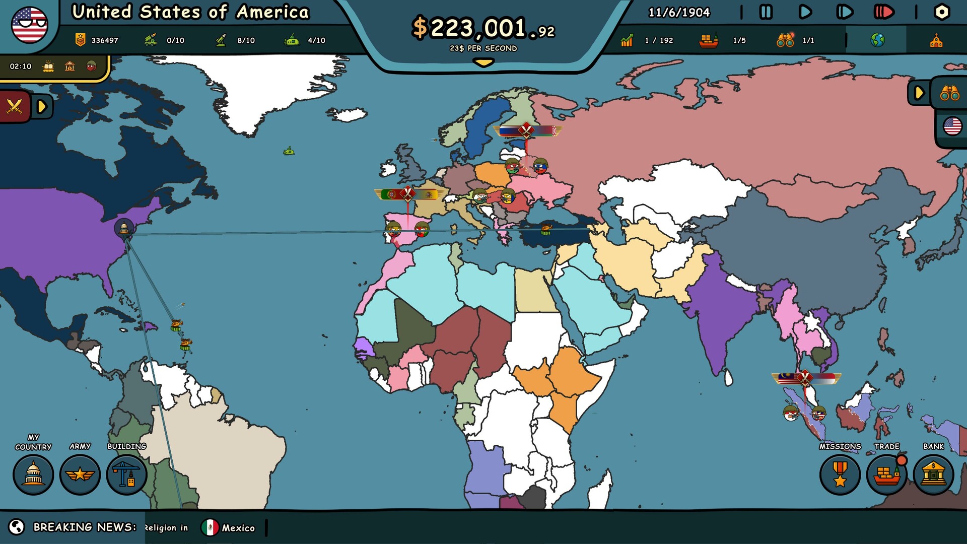 乡村球：权力协议|官方中文|countryballs: power protocol|球国：权力协议插图4