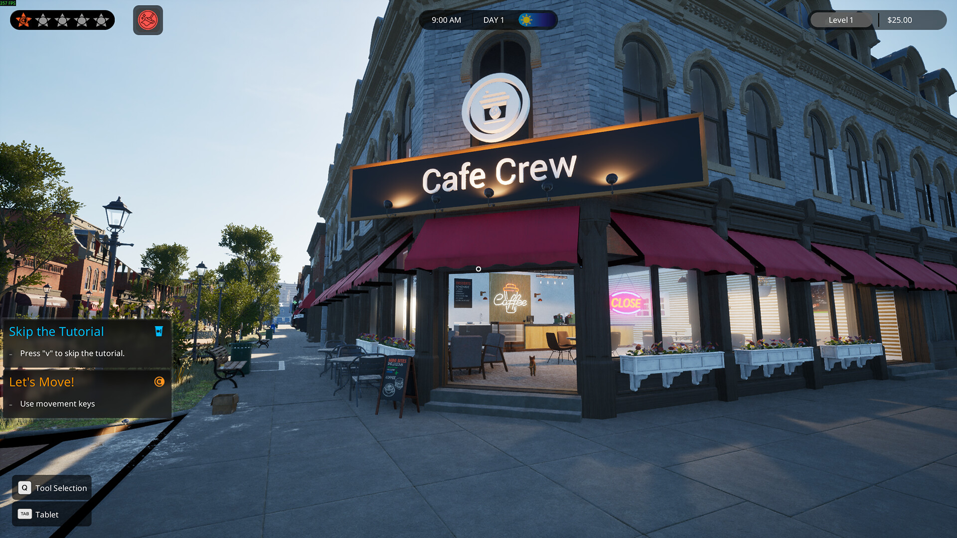 咖啡馆员工模拟器|cafe crew simulator|build. 23588103|官方中文|容量3. 48g插图7咸鱼单机官网 截图 #2