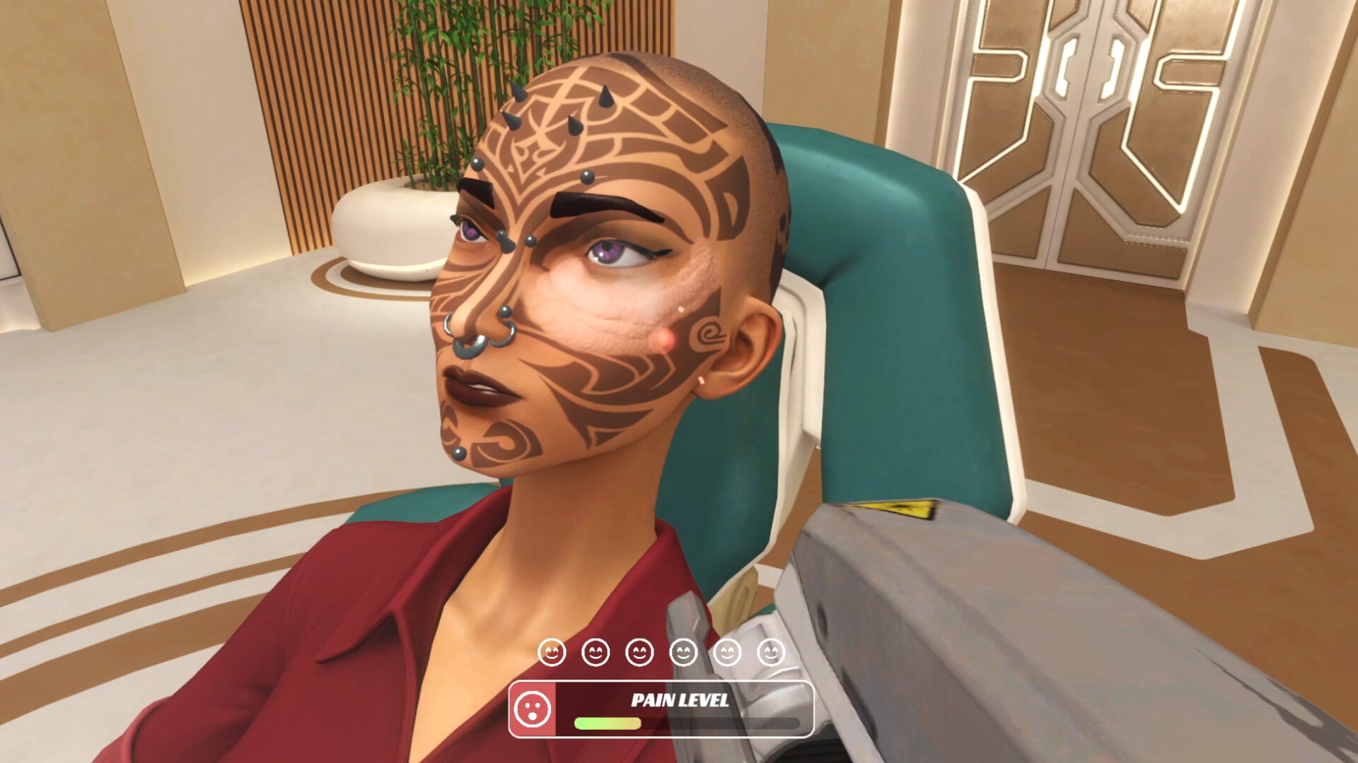 纹身清除模拟器|tattoo removal simulator|支持vr|官方中文|容量9. 56g插图2咸鱼单机官网 截图 #1