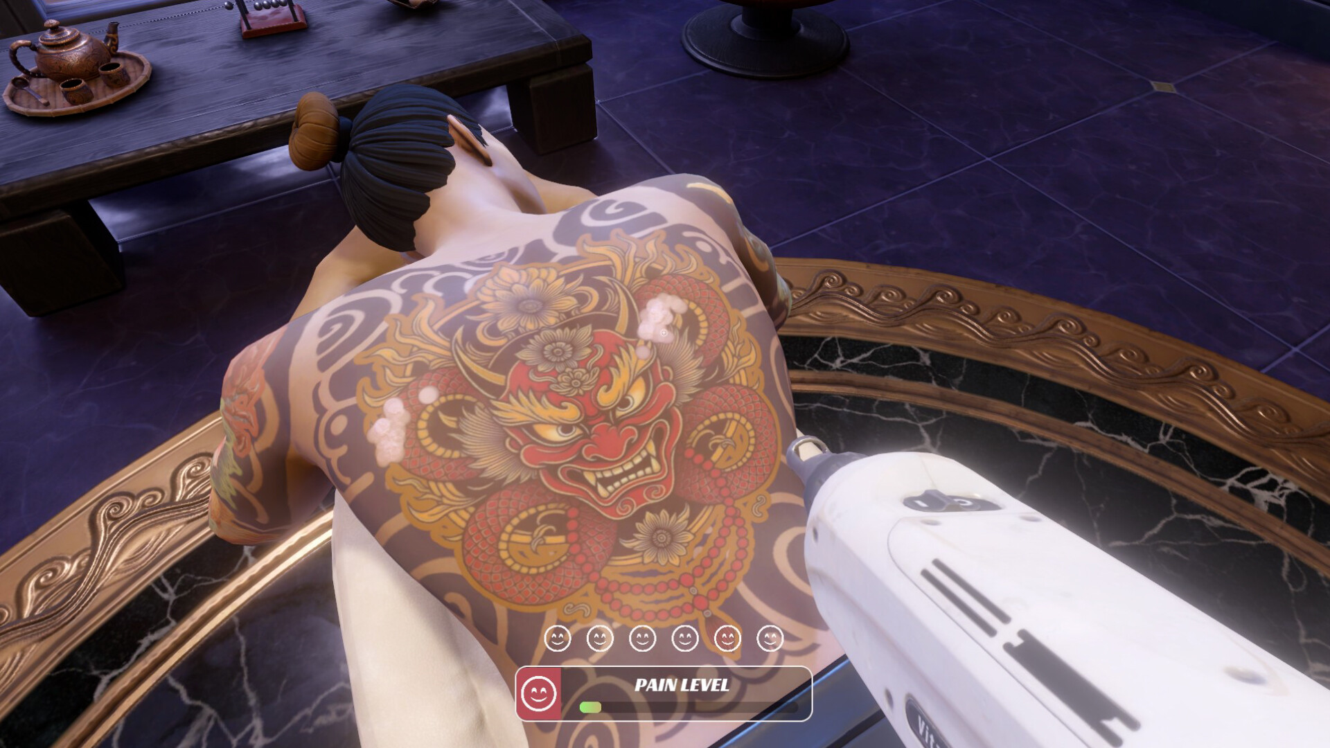 纹身清除模拟器|tattoo removal simulator|支持vr|官方中文|容量9. 56g插图3咸鱼单机官网 截图 #2