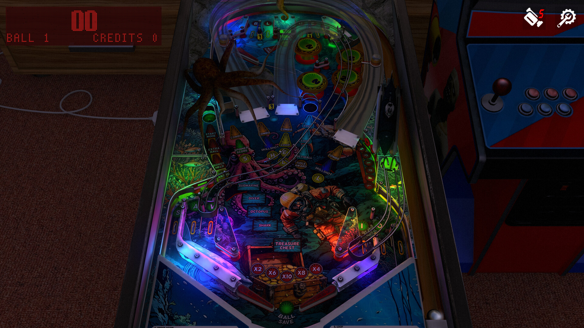 扎卡里亚经典弹珠|zaccaria pinball|v20260604|官方英文|支持手柄|容量4. 08g插图10白万单机官网