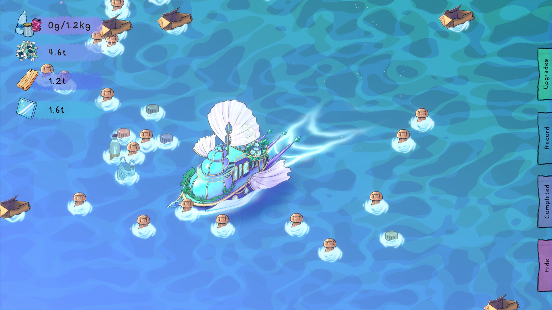 海洋清洁工:放置版|ocean cleaner idle|官方英文|容量549m插图8咸鱼单机官网 截图 #2
