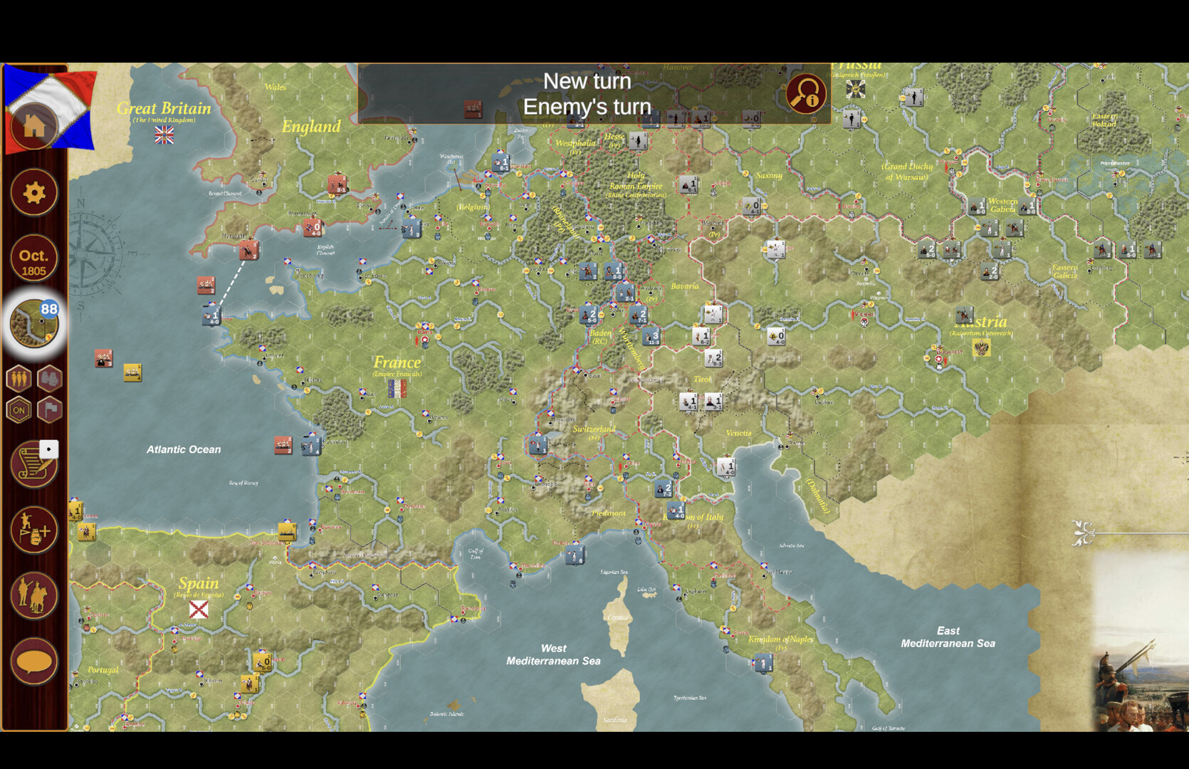 拿破仑之鹰:拿破仑战争游戏|napoleon’s eagles: game of the napoleonic wars|v1. 9. 1|官方中文|容量1. 32g插图6咸鱼单机官网 截图 #0