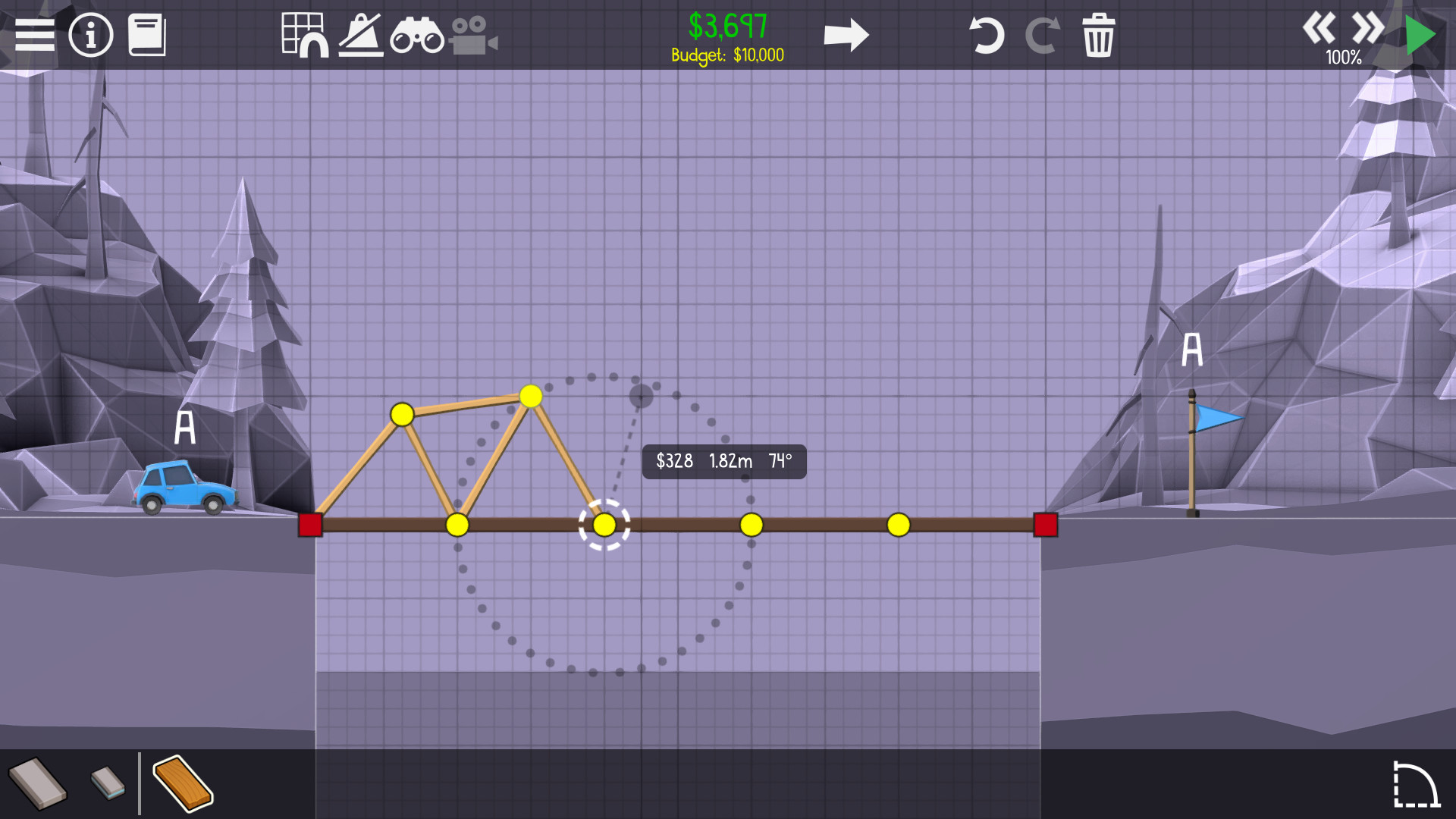 桥梁建造师2|v1. 65|官方中文|poly bridge 2|桥梁建筑师2插图8 桥梁建造师2|v1. 65|官方中文|poly bridge 2|桥梁建筑师2插图8