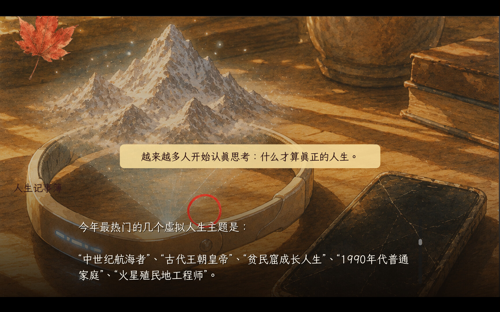 人生记事簿:Life Memoirs 游戏截图2