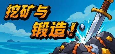 挖矿与锻造! 游戏封面